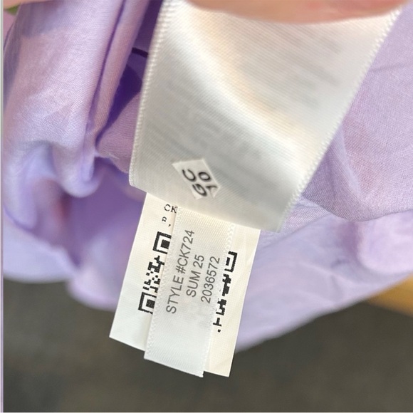 J. Crew Strappy Midi Dress Women's Size 8 in Vintage Lilac Multi - Picture 6 of 10